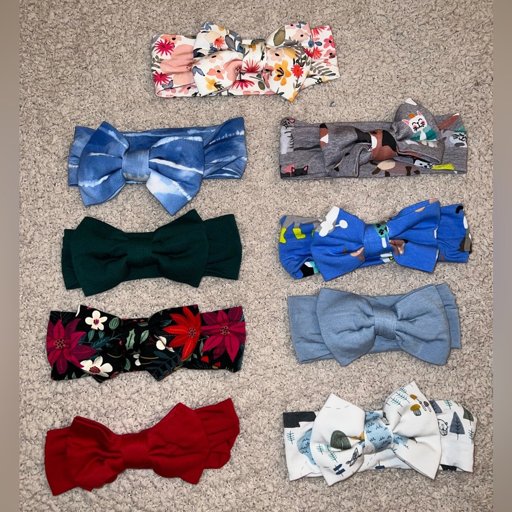 Little Sleepies 9️⃣ Bow Bundle🎀